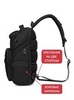 Картинка рюкзак однолямочный Ozuko 9809 Black - 5