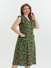 4532 Сарафан на пуговицах