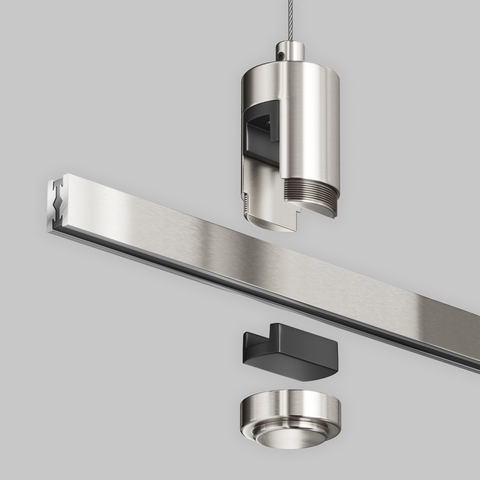 Комплектующие для трековой системы Maytoni Accessories for tracks flarity TRA157SW-S1-PT