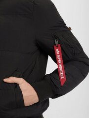 Куртка Alpha Industries MA-1 Quilted Black (Черная)