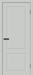 Межкомнатная дверь Браво Граффити-12 Grey Pro (светло-серый, без текстуры)