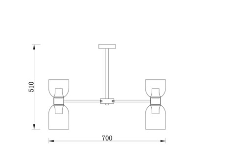 Потолочная люстра Freya Savia FR5203PL-10CH1