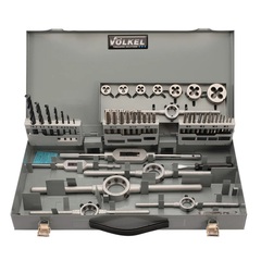 Набор метчиков и плашек M3 -M12 HSS-G 44пр Volkel 49111