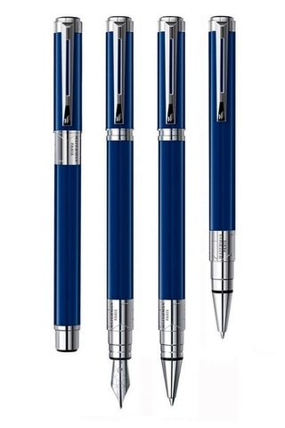 Ручка шариковая Waterman Perspective Deluxe Obsession Blue CT, MBlue(1904579)
