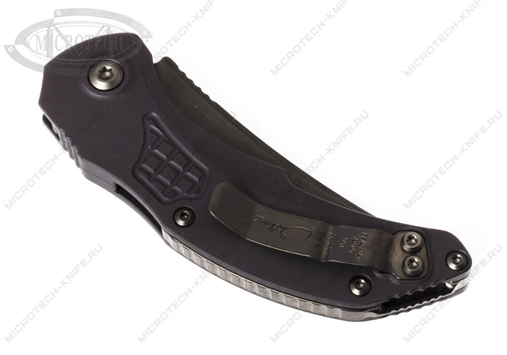Нож Microtech Bastinelli Brachial 001 DLC Shadow 268A-1DLCTSH