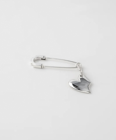 Брошь Blade solid heart