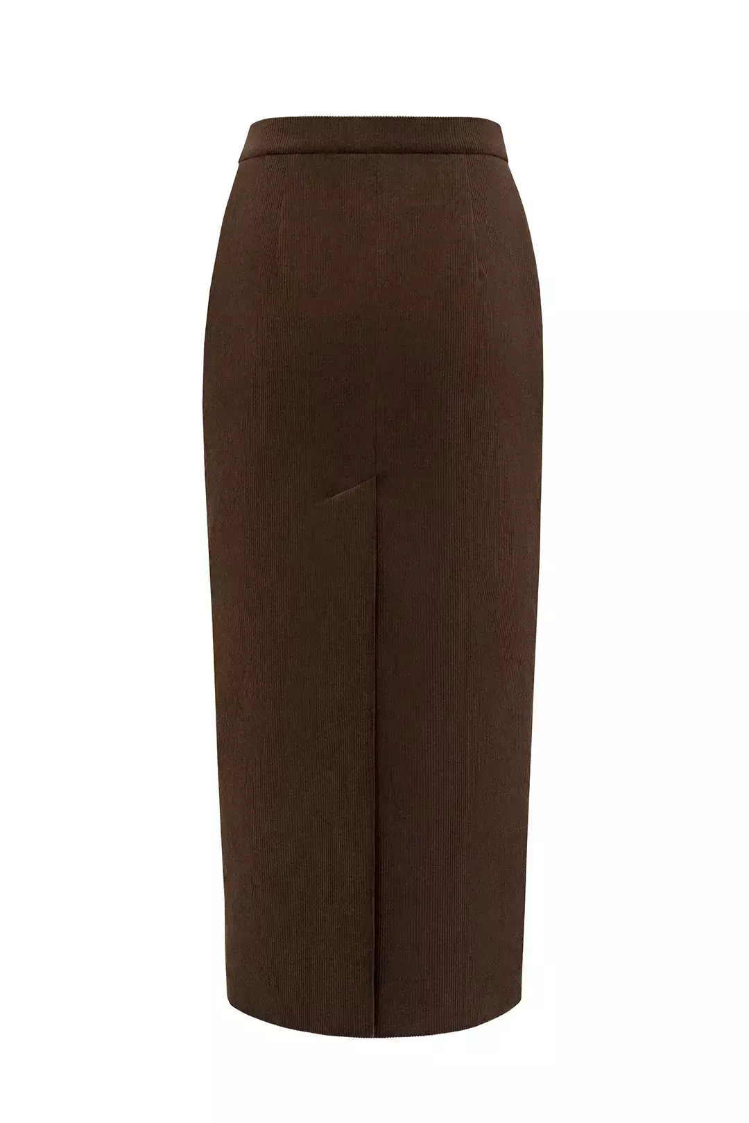 Юбка миди из вельвета