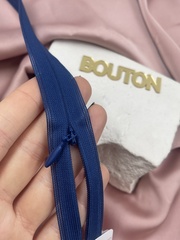 Молния YKK потайная неразъемная, тип 2 040 темно-синий