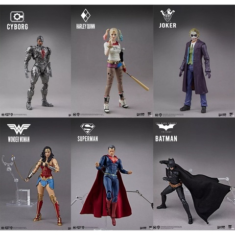 ДС Комикс фигурка 1/9 Бэтмен Джокер Харли Квинн Супермен Киборг Чудо-женщина