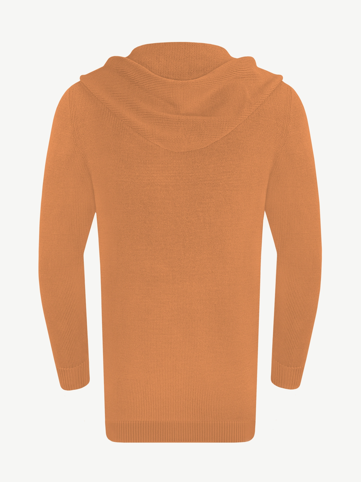 Кардиган с капюшоном из мягкой шерсти