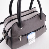 Сумка Саломея 325 мульти итальянский серо-черный