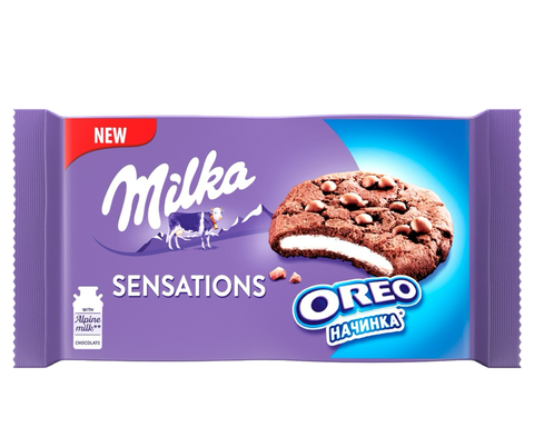 Печенье Милка Sensations OREO 156гр