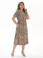 4536 Халат на пуговицах