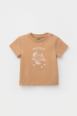 фуфайка  для мальчика  КР 302375/индийский загар к448