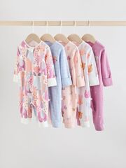 Комбинезон / Cлип для малышей Next F35-902, 5 шт., Розовый, Голубой