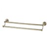 Aquanet 4624D 4624D Держатель для полотенца 60см двухрядный Aquanet, золото (189279)