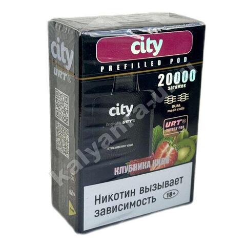 Картридж City Energy Pro URT - Клубника Киви 20000 затяжек