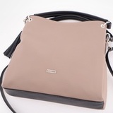 Сумка Саломея 264 норвежский тауп + черный