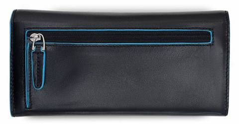 Кошелек женский Piquadro Blue Square PD3211B2/N чёрный натур.кожа
