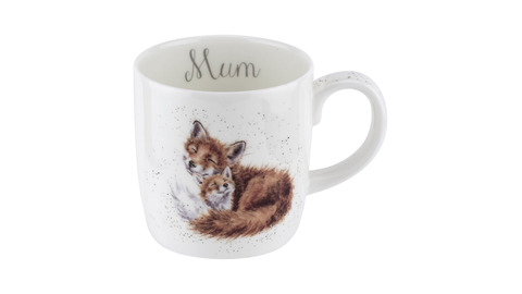 Кружка 400мл Royal Worcester Забавная фауна Мама-лиса