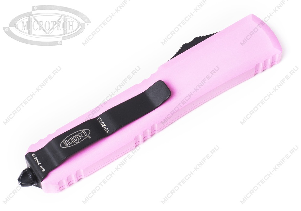 Нож Microtech Ultratech 121-1BPK Barbie Pink Cerakote - фотография 