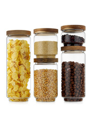 Банки для хранения, 200 мл, 500 мл, 750 мл , 1000 мл, 1500 мл, 5 шт .