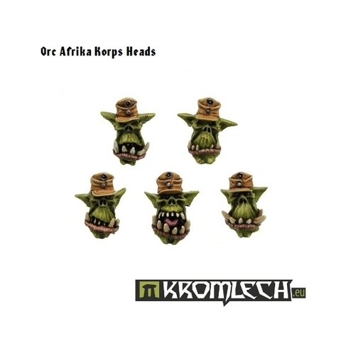 Orc „Afrika Korps” Heads (10)