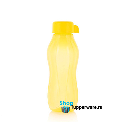 Бутылка Эко мини 310 мл в желтом цвете