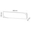 Бра Technical Pero C198-WL-01-12W-W