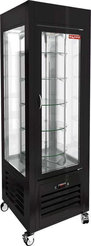 ВИТРИНА КОНДИТ/ВЕРТИКАЛЬНАЯ HICOLD VRC 350 R BLACK