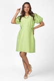 Платье для беременных 14902 салатовый