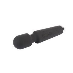 Черный жезловый вибратор Wacko Touch Massager - 20,3 см. - 