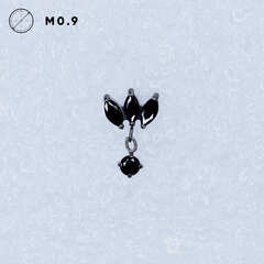 Pendant 3K Marquise Black