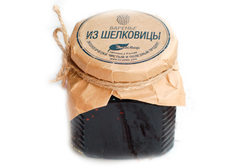 Варенье из черной шелковицы Экосбор, 250г