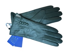 Перчатки. Женские. Материал верха: Кожаные. Подклад: Трикотаж-шерсть. 10 шт в упаковке.