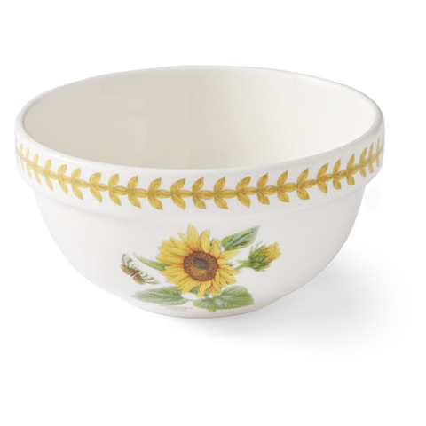 Салатник порционный Portmeirion Ботанический сад Летний луг Подсолнух 14 см, фаянс