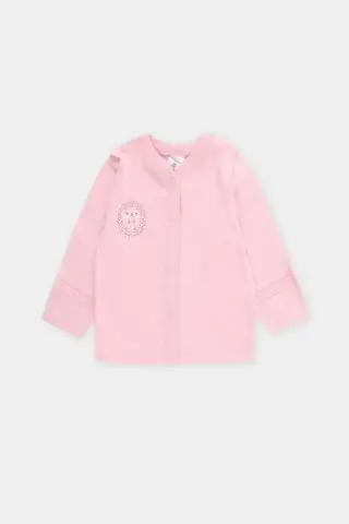 кофточка для новорожденных  КП 300450/холодно-розовый(ёжик)