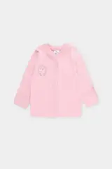 кофточка для новорожденных  КП 300450/холодно-розовый(ёжик)