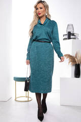 Платье "Анита" (бирюза) П7605 LT Collection