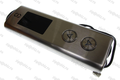 Пост вызывной в сборе, белая статическая подсветка, шлифованная нержавеющая сталь, BHH-103SH-CW-WRUC-R331CCOLT-S-W-C50SH