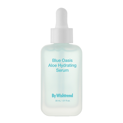 By Wishtrend Blue oasis aloe hydrating serum Сыворотка увлажняющая с экстрактом алое