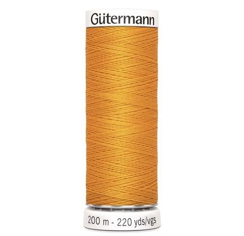 Нить Sew-All 200 м, Gutermann, 362 оранжево-желтый