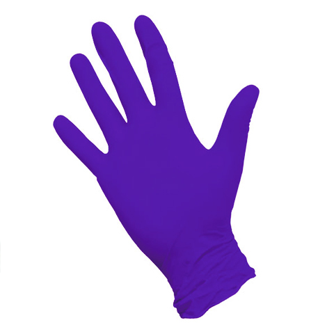 Перчатки NitriMAX нитриловые фиолетовые M 50 пар