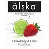 ALSKA Strawberry & lime этикетка
