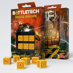 Battletech House Davion D6 Dice set (6)
