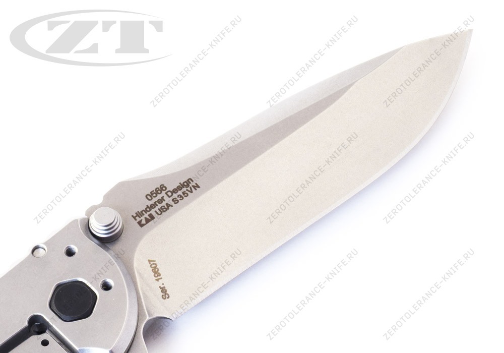 Нож ZERO TOLERANCE 0566 S35VN Hinderer - фотография 