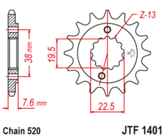 Звезда JT JTF1401