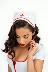 Лаковый костюм медсестры