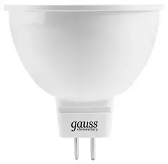 Лампа Gauss LED Elementary MR16 7W 550 lm 4100K GU5,3 13527