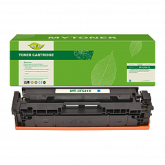 Картридж MyToner, аналог HP CF541A/203A синий 1.3k с чипом
